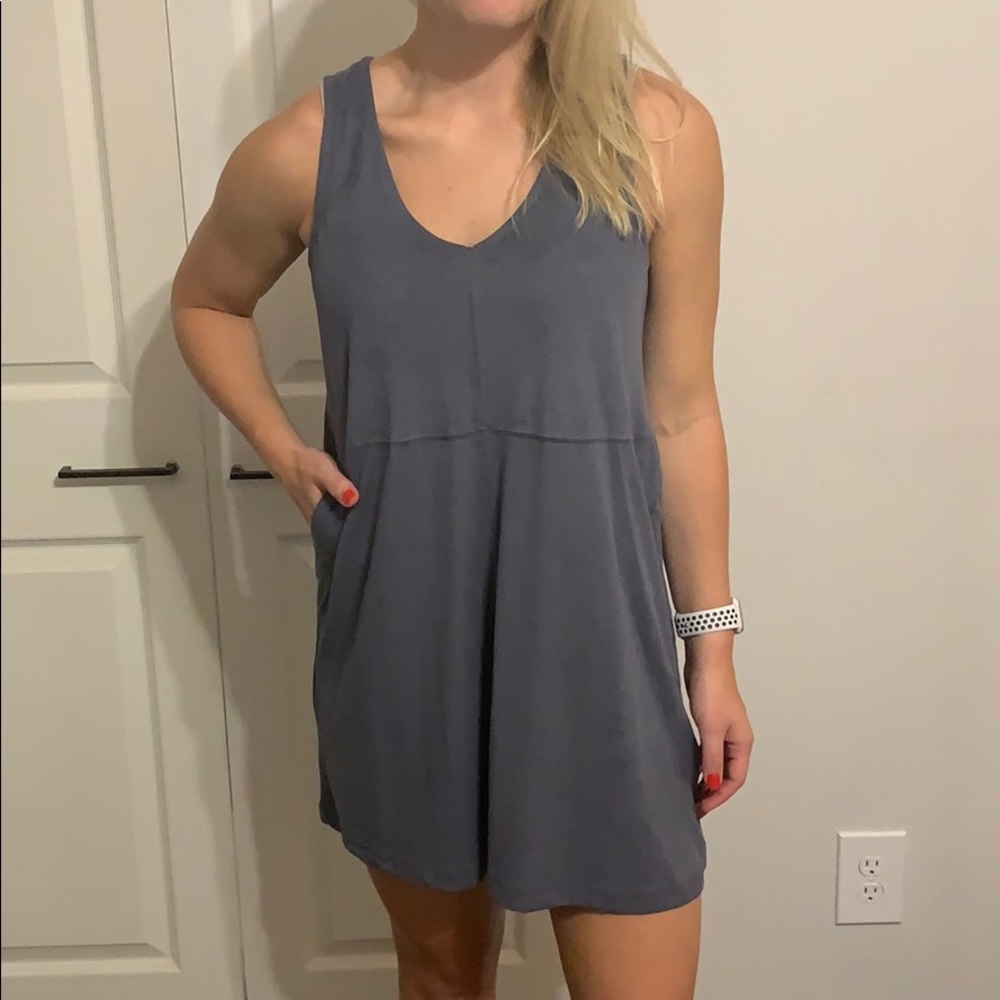 Z-Supply Gray Suede Dress